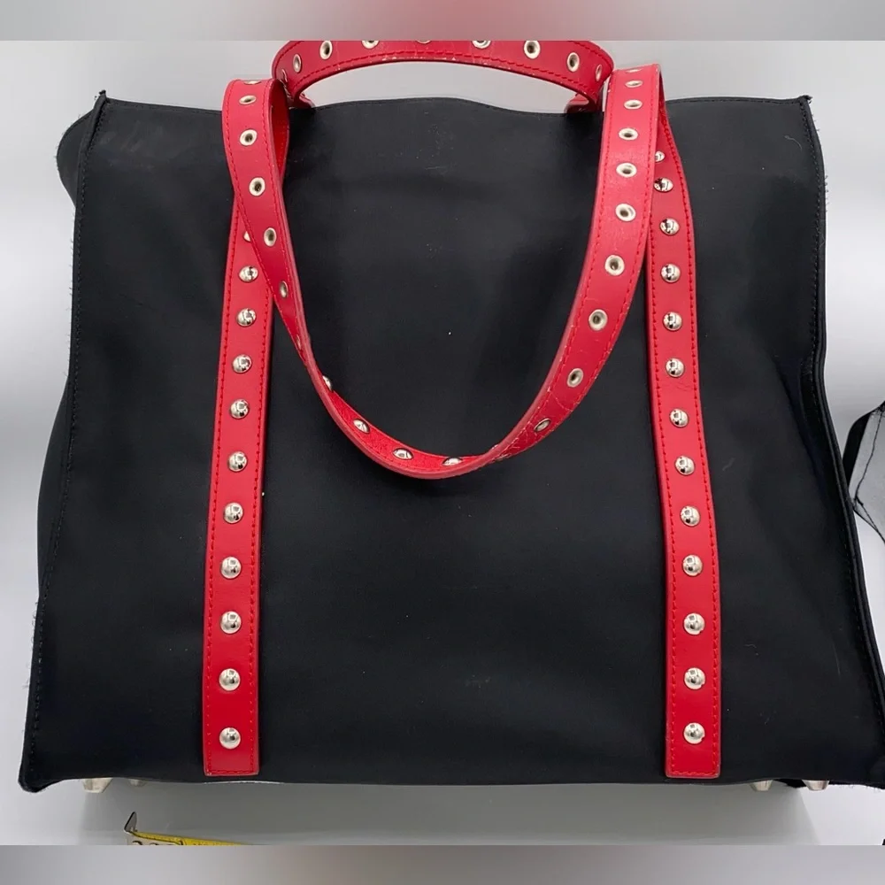 **AS IS** Michael Simon New York Designer Dog Purse Tote Bag Nylon Vintage AA13